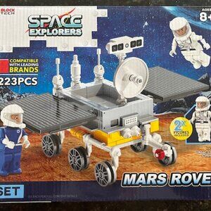 Block Tech Space Explorers Mars Rover, 233 pcs, 8+, New, Unopened